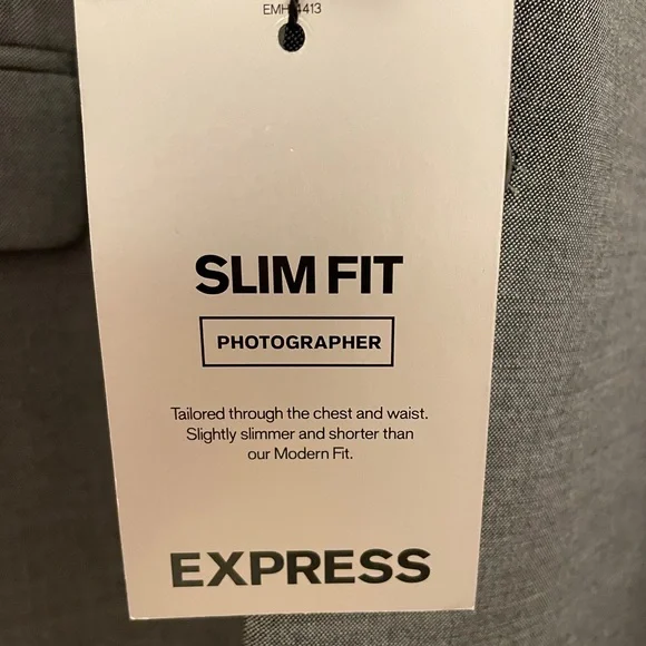 NWT Express Photographer Slim Fit 40R - Picture 4 of 5